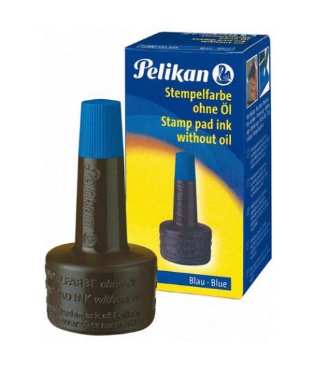 INCHIOSTRO TIMBRI PELIKAN 4K 28ML BLU