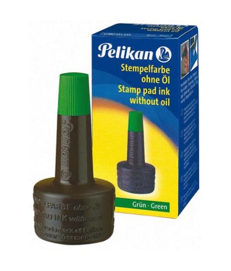 INCHIOSTRO TIMBRI PELIKAN 4K 28ML VERDE