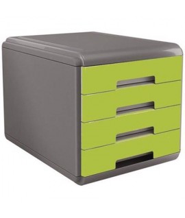 CASSETTIERA ARDA 18P4P MYDESK VERDE 4C