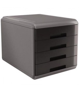 CASSETTIERA ARDA 18P4P MYDESK NERO 4C