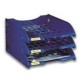 VASCHETTA FELLOWES E040 TRASP. BLU