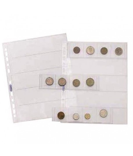 BUSTA NUMISMATICA 20X25 20 TASCHE 10PZ