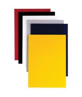 FOGLIO RIL PVC A4 300MY SEI GIALLO 100PZ