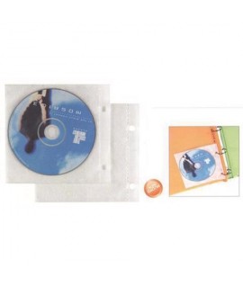 BUSTA FORATA PER CD-DVD ATLA CD-1 25PZ