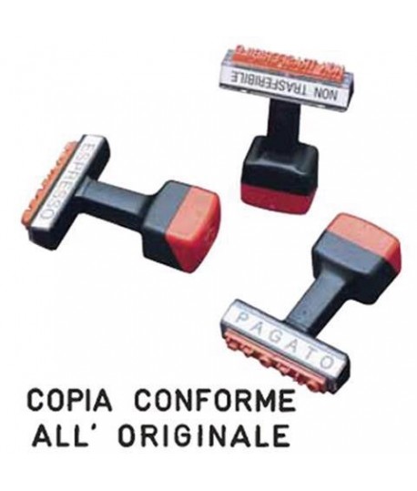 TIMBRO GOST COPIA CONFORME ORIGINALE