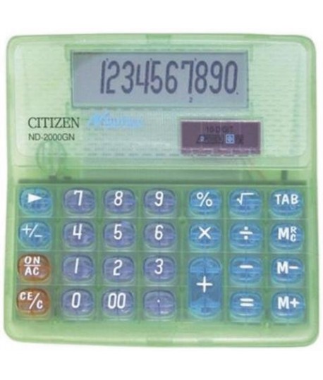 CALCOLATRICE CITIZEN ND-2000 DISPLAY 10C