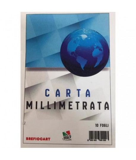 CARTA MILLIMETRATA BREFIO FF10 A4+ 23*33