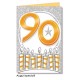 BIGLIETTO CROMO B.C. 90 ANNI METAL 6PZ