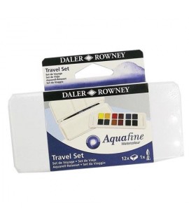 ACQUERELLI DALER ROWNEY 12PZ TRAVEL SET