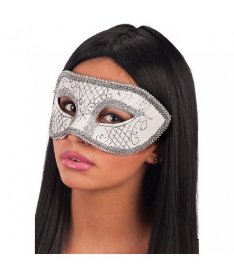 MASCHERA BIANCA DEC.GLITTER CT0742