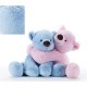 PLUSH 09422 BABY ORSETTO AZZURRO 43*28CM