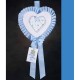 FIOCCO NASCITA CUORE F042 AZZURRO