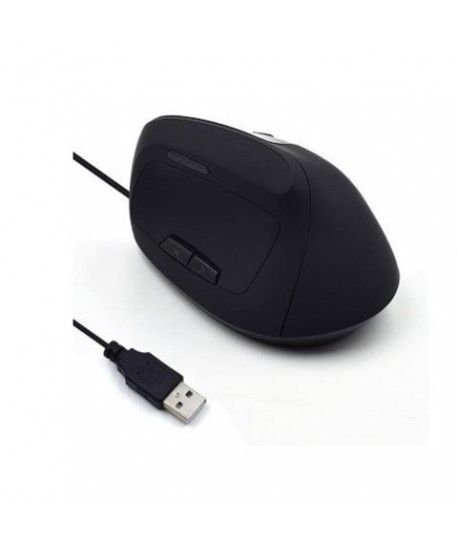 MOUSE NILOX ERGONOMICO C/FILO