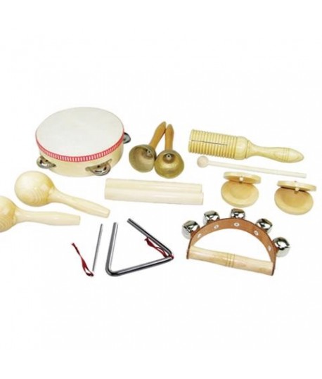 STRUMENTI MUSICALI SET 10PZ 8140 ASSORT