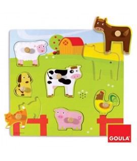 GOULA 53081 PUZZLE C/SUONO ANIMALI FATT.