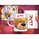 TAZZA CERAMICA LOVE ORSACCHIOTTO 7237 6