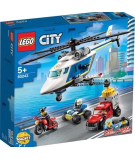 LEGO CITY 60243 INSEGUIMENTO ELICOTTERO