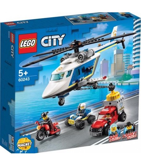 LEGO CITY 60243 INSEGUIMENTO ELICOTTERO