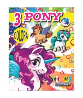 3 PONY COLORA BABY BOOK LOR032