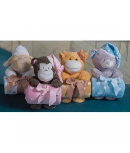 COPERTA PILE+PELUCHE REGALO 59679