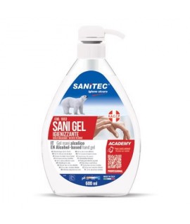 GEL DISINFETTANTE MANI SANITEC 600ML