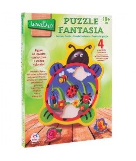 GLOBO 37685 PUZZLE IN LEGNO ANIMALI 6PZ