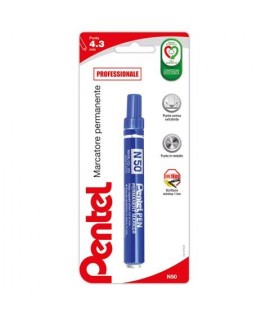 MARCATORE PENTEL N50 P.TONDA BLU BL.1