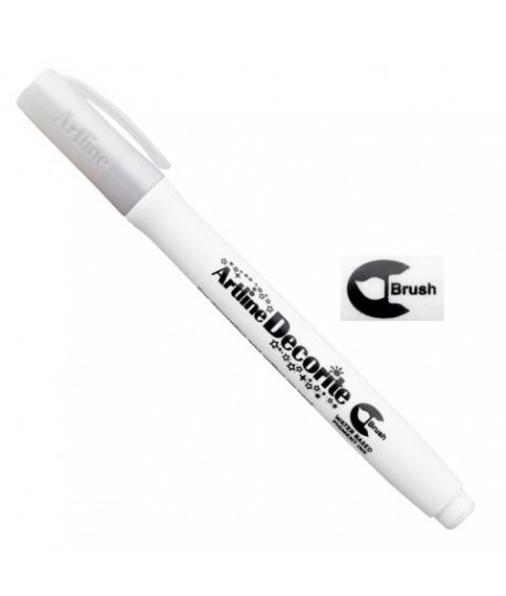 PENNARELLO ARTLINE DECORITE BRUSH BIANCO