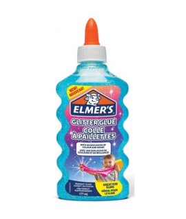 ELMER'S COLLA LIQUIDA GLITTER BLU 177ML