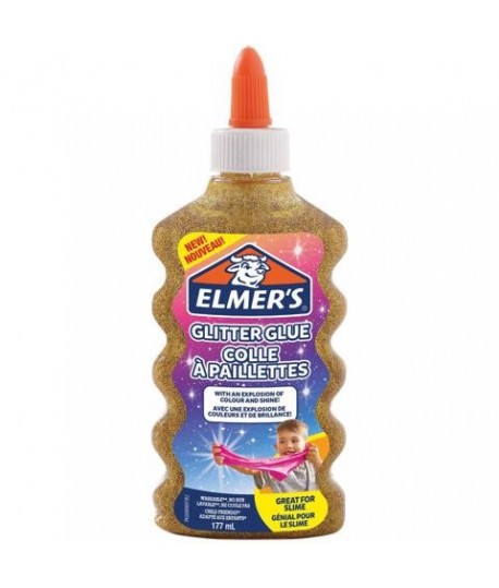 ELMER'S COLLA LIQUIDA GLITTER ORO 177ML