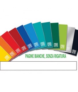 QUADERNO ONE COLOR A5 BIANCO