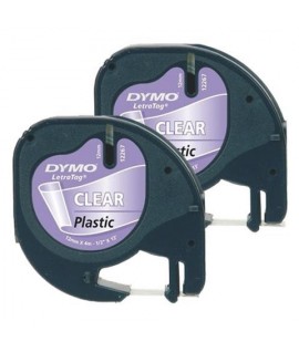 NASTRO DYMO 12267 LT PLAST 12MM 4M TRASP