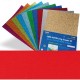 CARTA GLITTER WILER A4 210G ROSSA 10FF