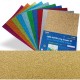 CARTA GLITTER WILER A4 210G ORO 10FF