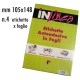 ETICHETTE INLINEA BIANCO MM105X148 100FF