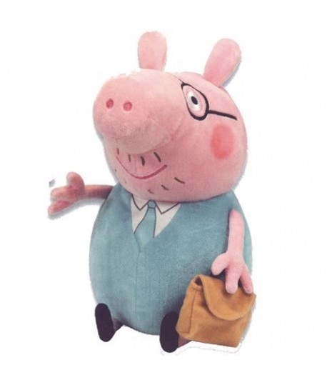 BYNNEY T96233 PELUCHE DADDY PIG CM 33