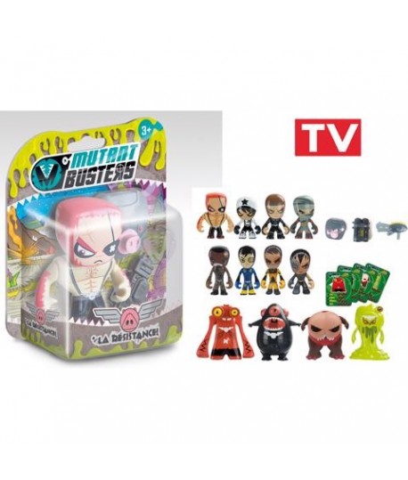 FAMOSA 11340 MUTANT BUSTER PERSONAGGI