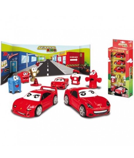 BURAGO 18-31276 FERRARI KIDS 3PZ