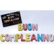 GONFIABILE SCRITTA BUON COMPLEANNO 2361