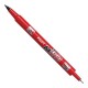 PENN. PILOT TWIN MARKER ROSSO SCA-TM-BG