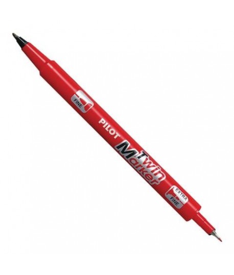 PENN. PILOT TWIN MARKER ROSSO SCA-TM-BG