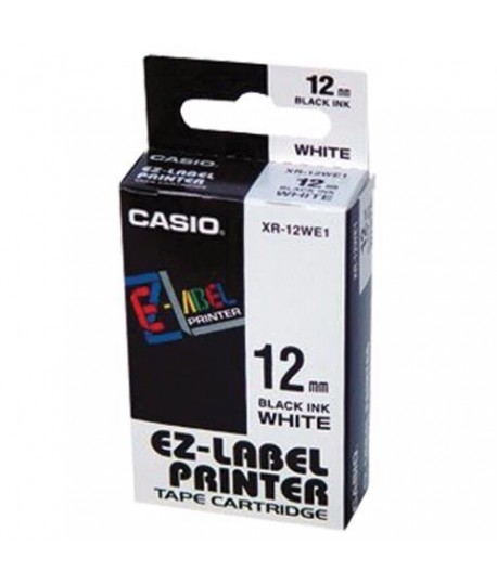 NASTRO CASIO XR-12 MM12 NERO/BIANCO