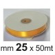 NASTRO DOPPIO RASO B125 MM25 GIALLO 50M