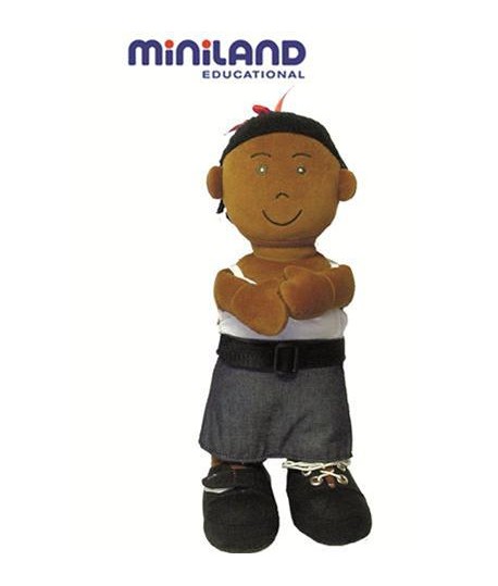 MINILAND 96304 BIMBA AFRICANA STOFFA