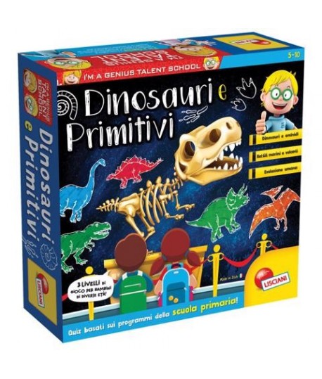 LISCIANI 48922 GENIUS DINOSAURI/PRIMITIV