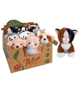 GLOBO 83430 PELUCHE CANE/GATTO CM.18