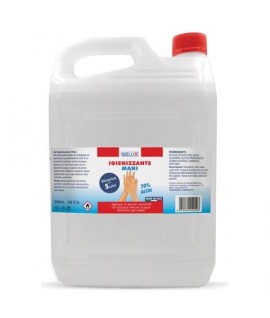 GEL DISINFETTANTE MANI LUXURYA 5 LT.