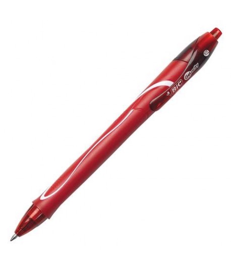 PENNA BIC GEL-OCITY QUICK DRY ROSSO