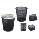 SET SCRIVANIA RETE NERO 4PZ 80441 NERO