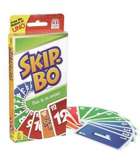 CARTE DA GIOCO MATTEL 52370 SKIP.BO